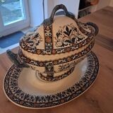 Antique Gien soup tureen