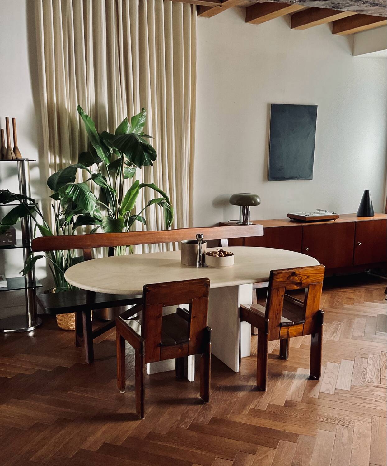 Pair of chairs by Silvio Coppola, Fratelli Montana edition, 1970.