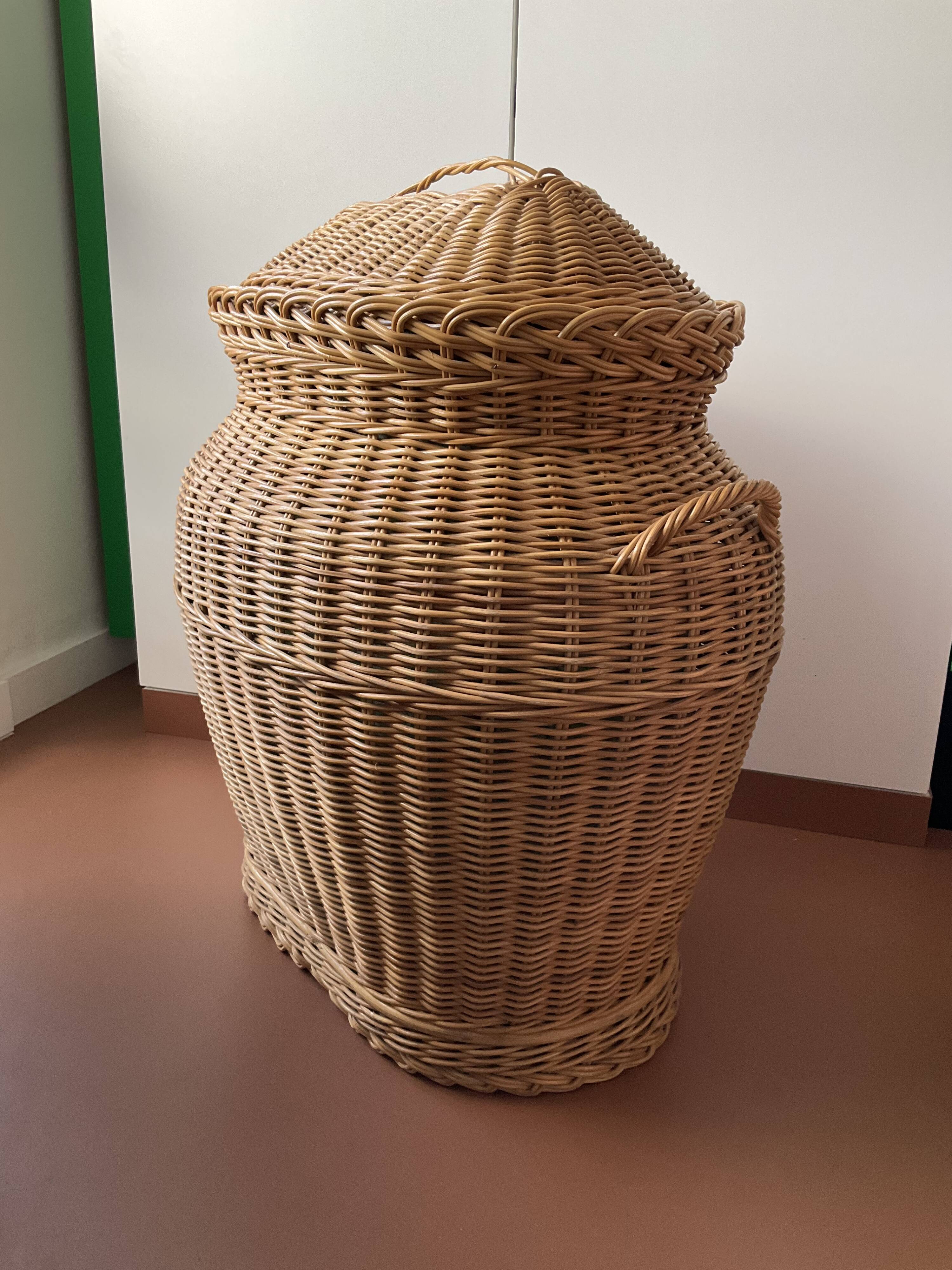 Panière à linge vintage