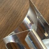 Pair of vintage chrome wall lights, circa 70's