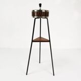 Modernist floor ashtray, Germany, 1970s.