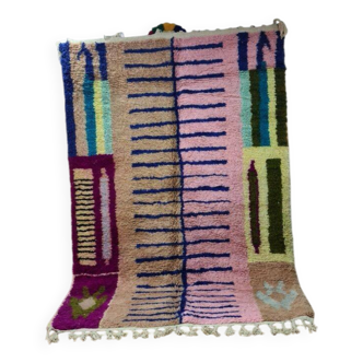Multicolored Bohemian Rug 250x150 cm - Abstract and Graphic Design