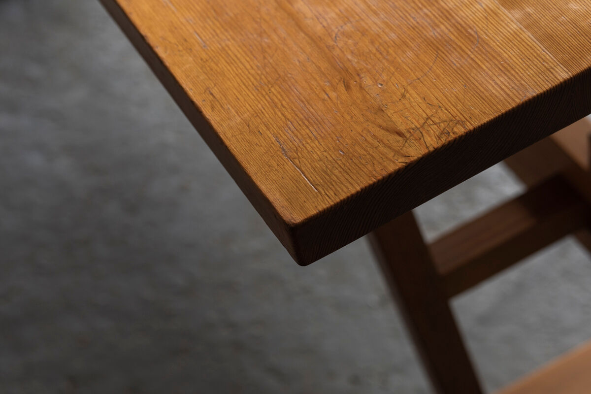 Dining set of 3 in solid oregon pine