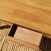 Bamboo coffee table - refurbished - unique piece