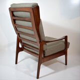 Fauteuil scandinave haut dossier par Niels Eilersen 1960