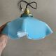 Vintage glass pendant light