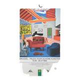 David HOCKNEY (1937) Original Vintage Poster Palais des Beaux Arts, Brussels, 1992