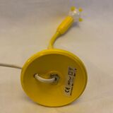 Octopus Axis Paris articulated yellow lamp 1990