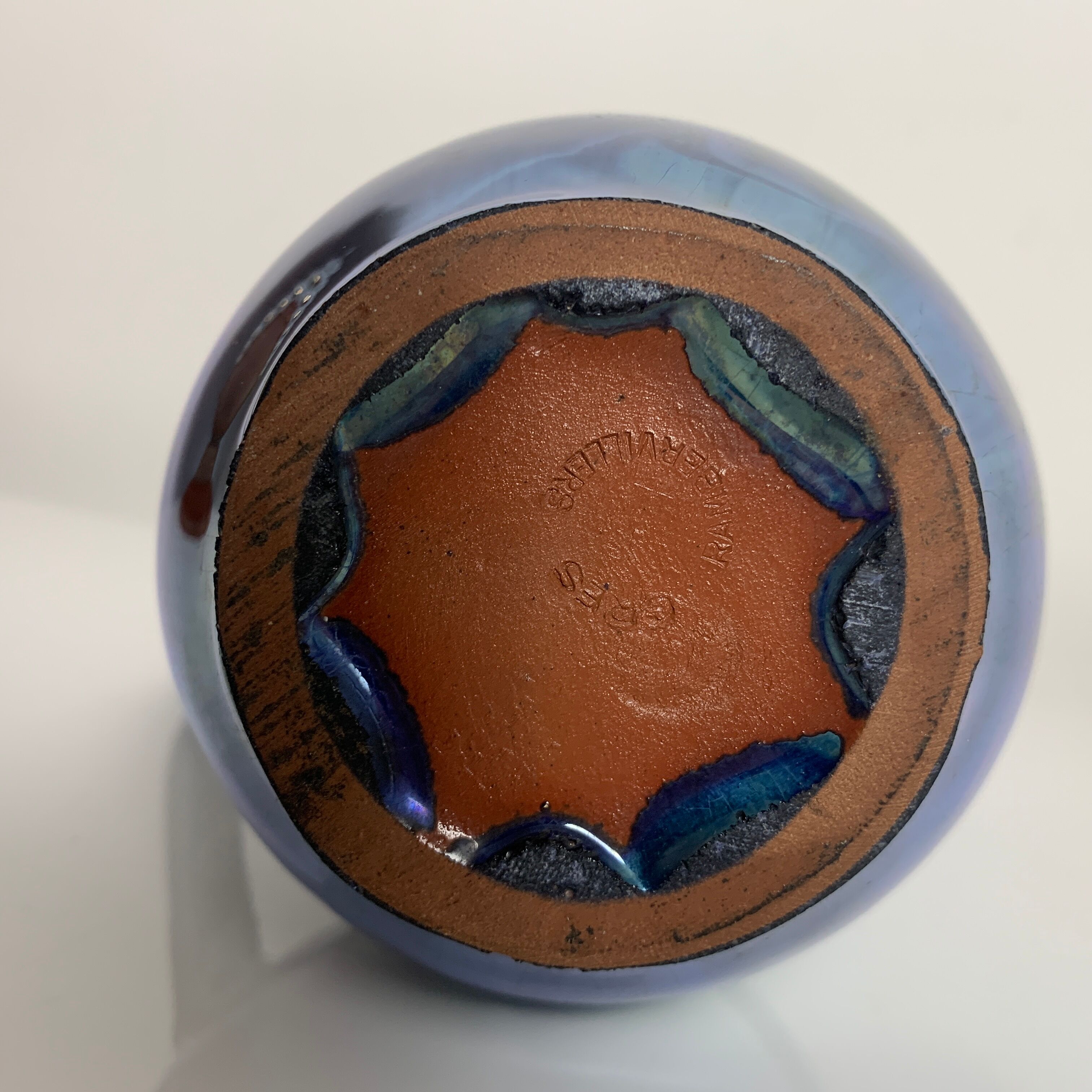 Vase with handles Gres de Rambervillers