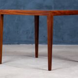 Mid-Century Coffee or Side Table in Rosewood by Severin Hansen for Haslev Møbelsnedkeri, Denmark, 1950s