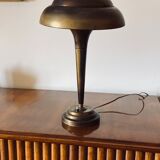 Mid-century brass table lamp, France ca. 1940