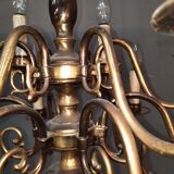 12-pointed Dutch-style copper luste