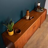 Retro Long Danish Teak Sideboard By Aerthoj Jensen & Molholm Herning