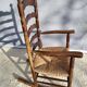 Old rocking nurse chair