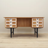Oak desk, Danish design, 1960s, designer: Henning Kjaernulf