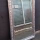 Large silver mirror Napoleon III