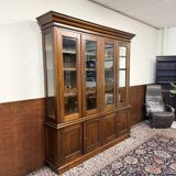 Classic English Bookcase Cabinet