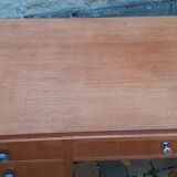 Vintage desk 40s in light oak