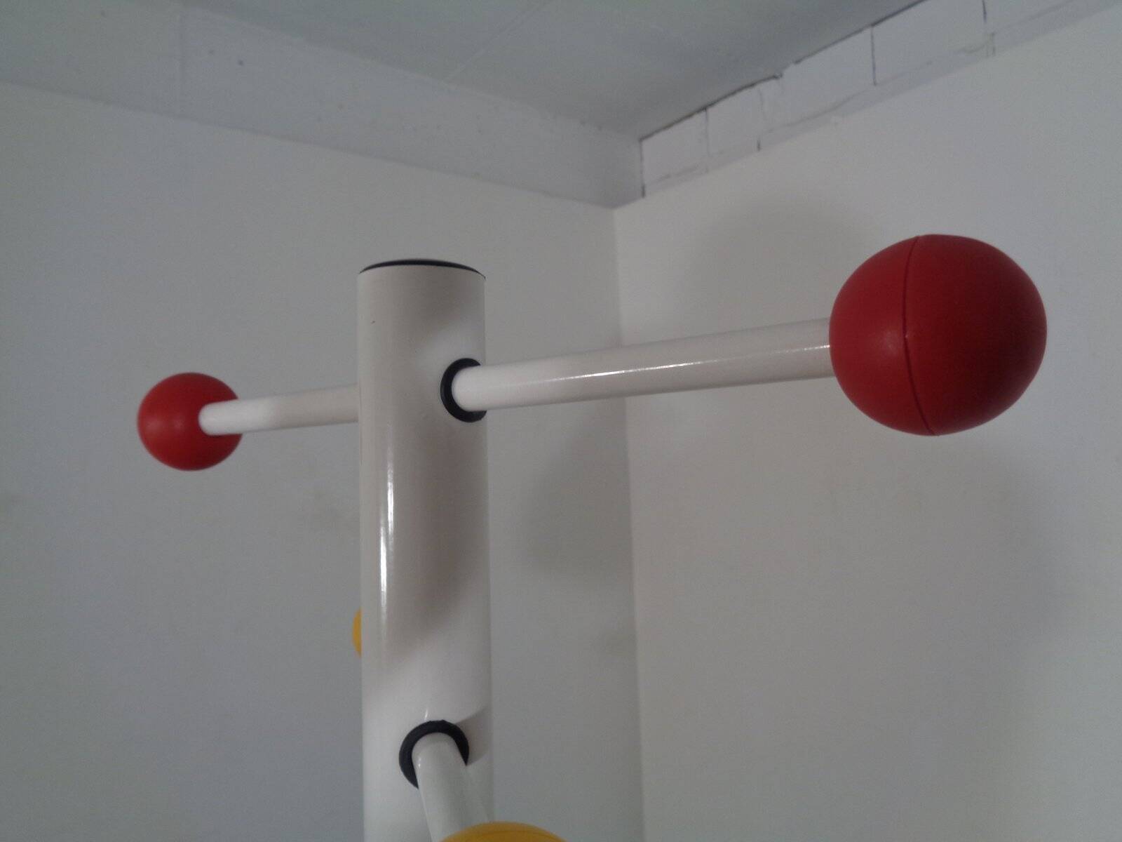 Italian tubular coat rack, 1970s