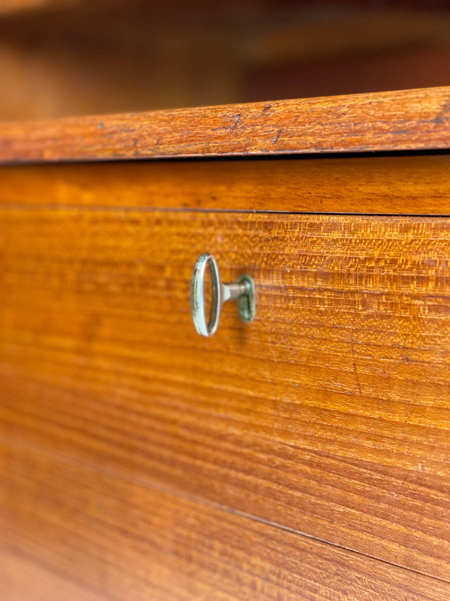 Teak grand secretary from the 1960s.