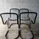 Set de 4 chaises vintage Cidue Italie années 70