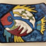 Enameled ceramic empty pocket