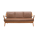 Vintage 3-seater sofa Knoll Antimott from the 1960s