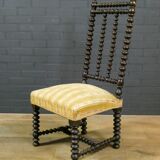 Antique french bobbin chair, 19th century
