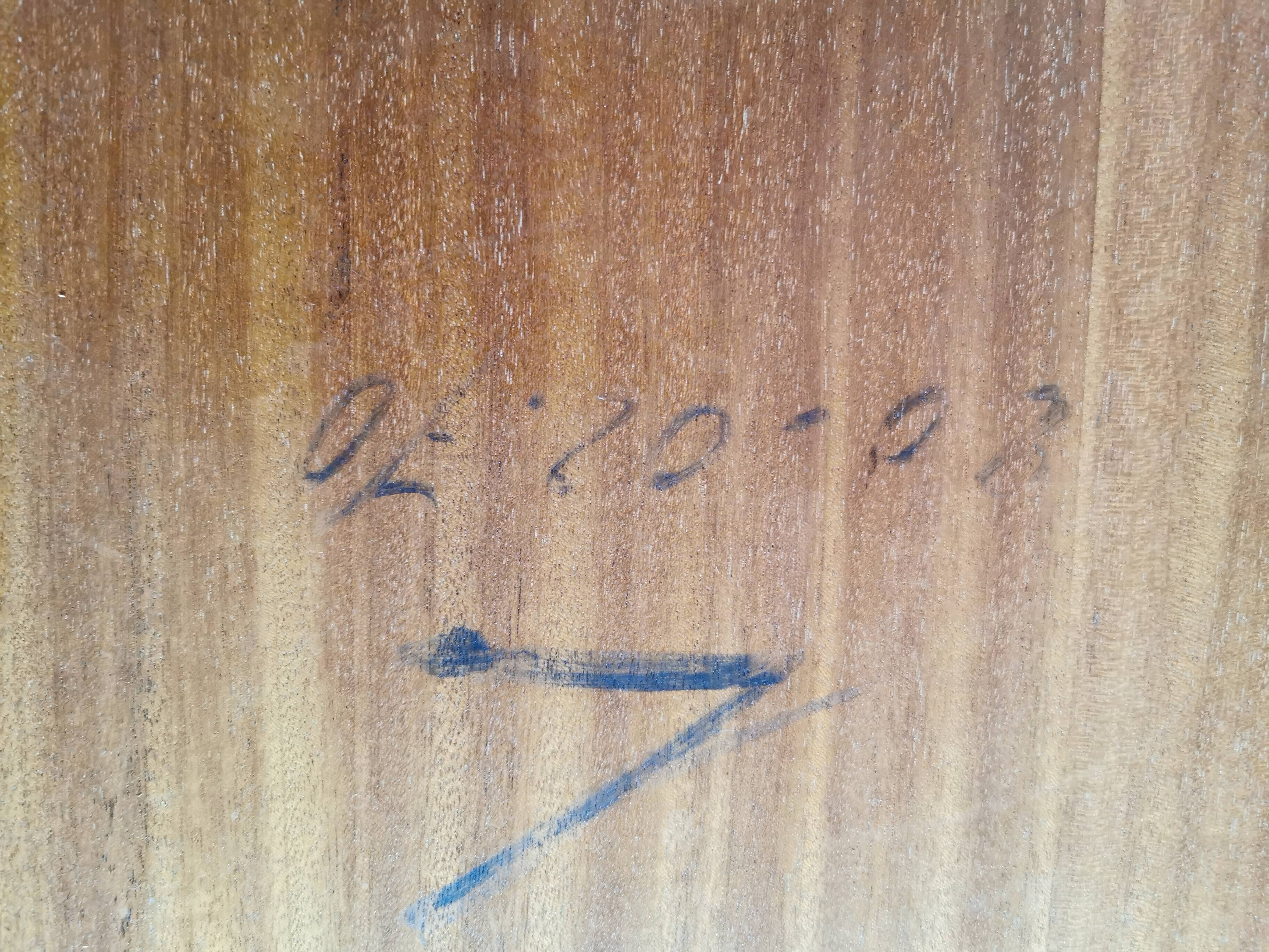 Table set and 6 Scandinavian Vintage Chairs in Teck