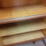 Seventies buffet scandinavian foot compass