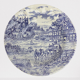 Jouy canvas hollow plates