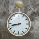 Old school clock double clock from Doorn 60s