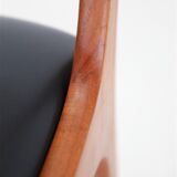 Set of 6 Korup Stolefabrik teak chairs in the style of Kai Kristiansen