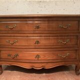 Commode a façade galbée de style Provençal XX siècle