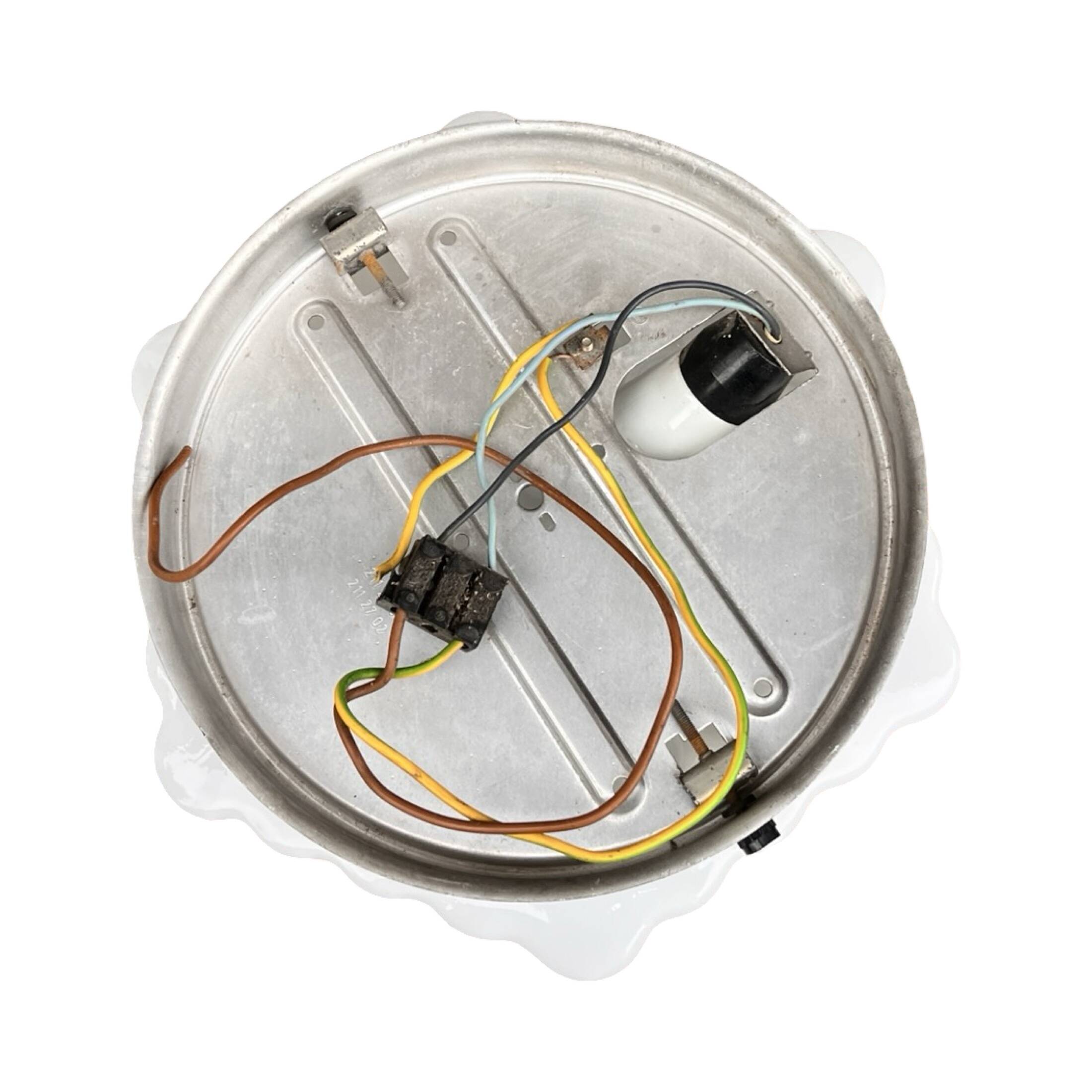 Large Honeycomb wall lamp ceiling lamp Czechoslovakia Kamenický Šenov 1960s