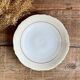 4 Limoges porcelain flat plates LEGRAND France