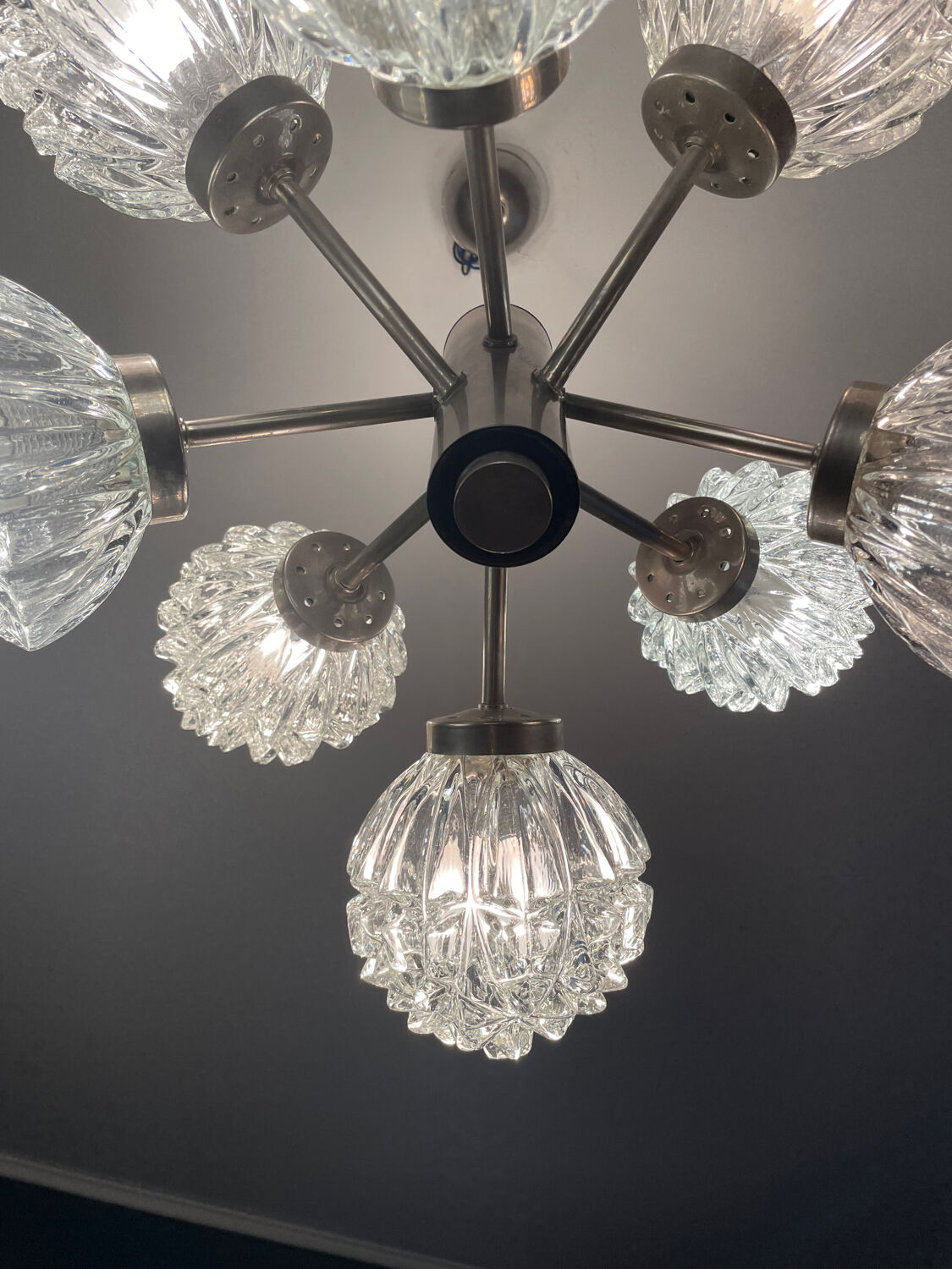 Lustre Space Age Sputnik vintage Richard Essig 1960