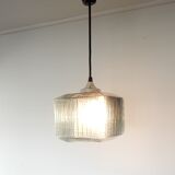 Double glass pendant lamp 1960