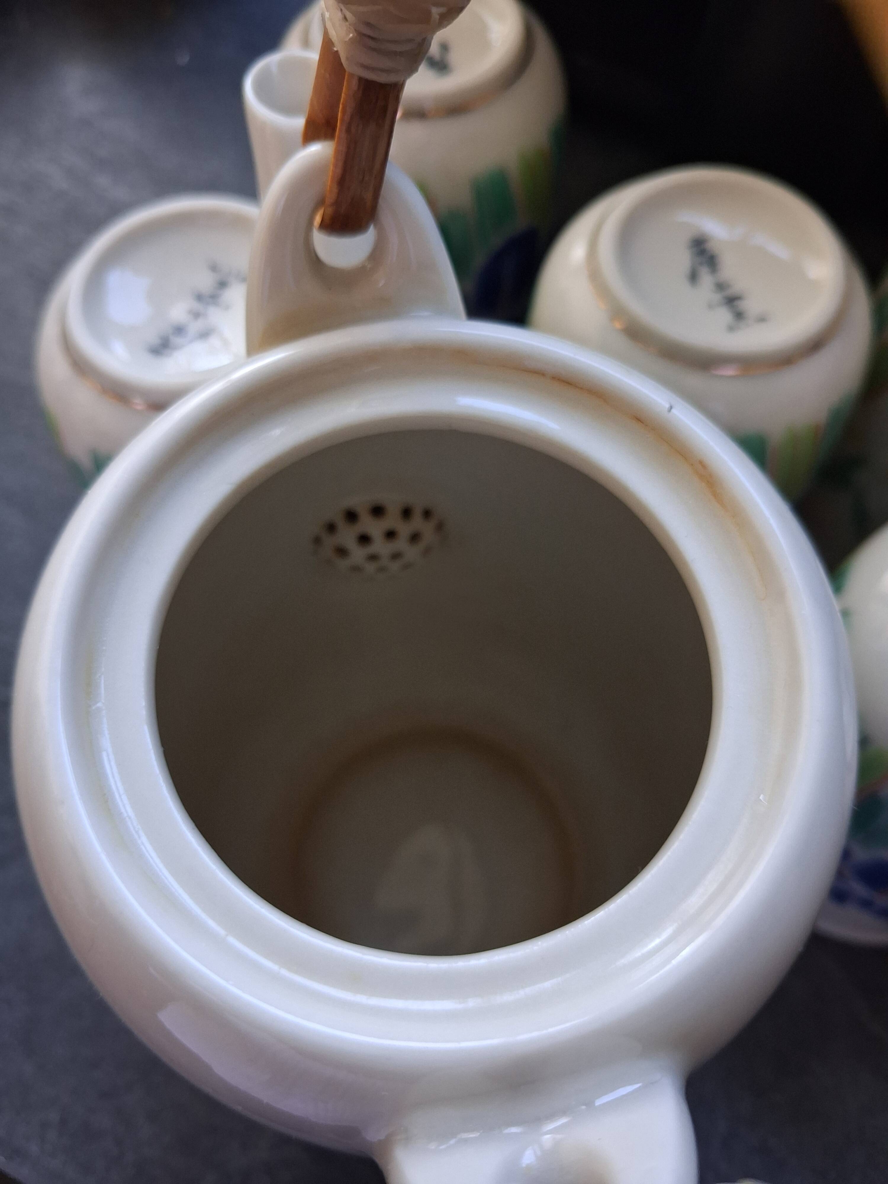 Japanese service iris Kozan-Gama from Mino