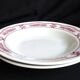 Set of 2 soup plates, Italian plates, soup plates.