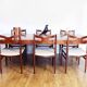 Table scandinave extensible en teck 4 à 10 personnes