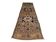Tapis turc antique, 326 x 96 cm