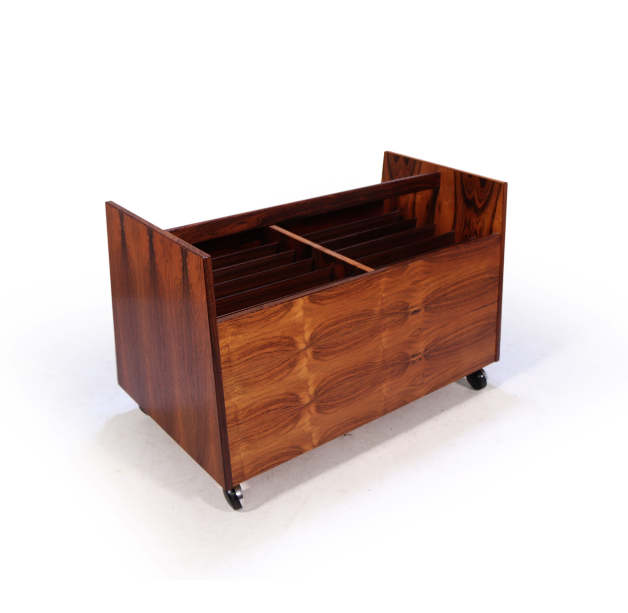 Mid Century Magazine Rack by Hesland for Bruksbo