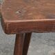 Farmhouse tripod stool in oak