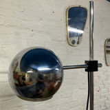 EyeBall floor lamp from the 70s in chromed metal