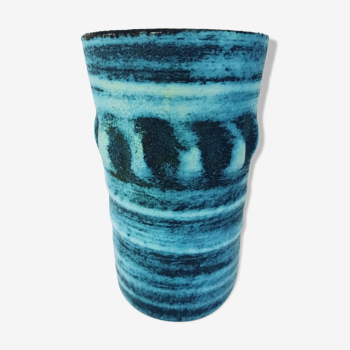 Vase d'Accolay modèle Gauloise bleu Gitane