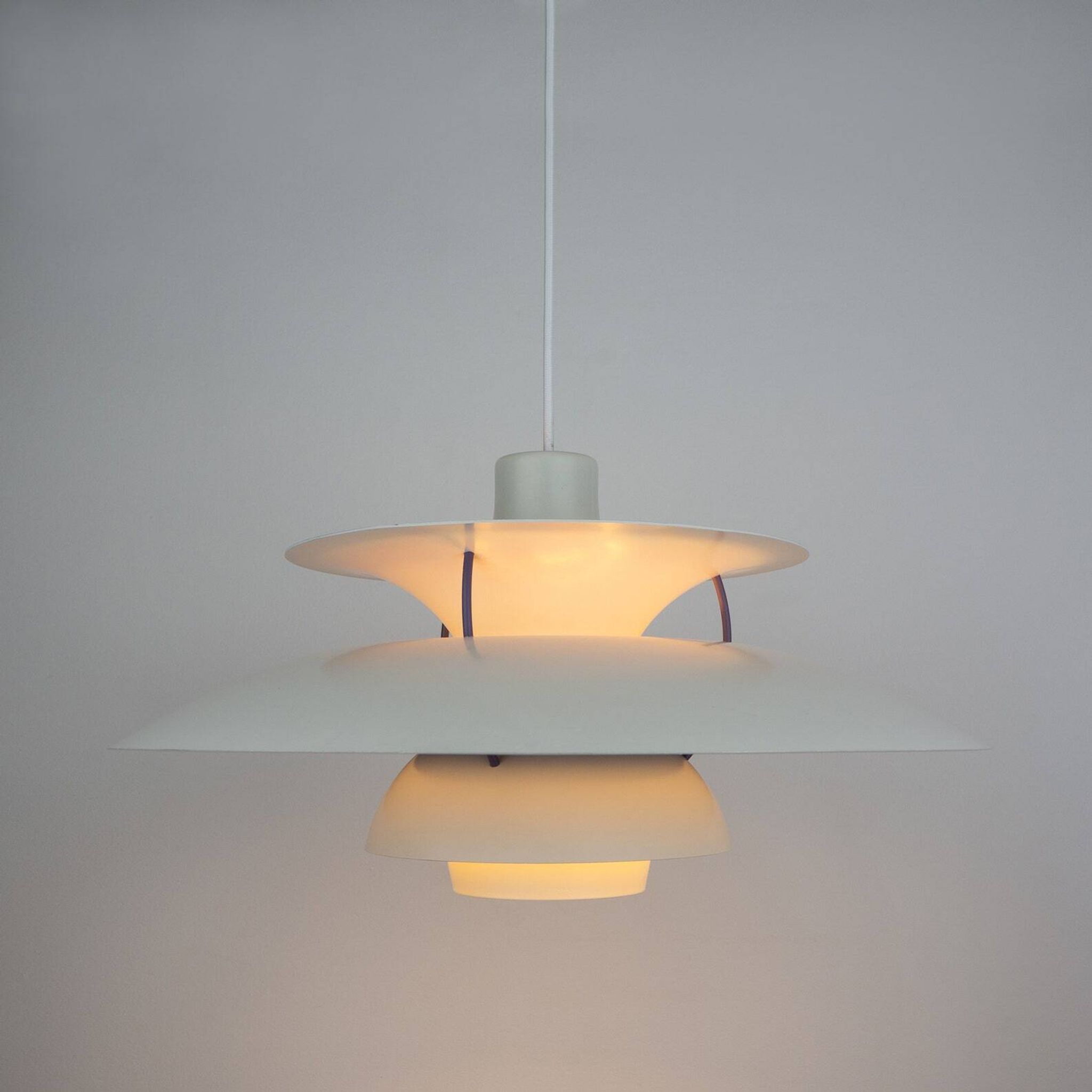 Vintage PH5 pendant lamp by Poul Henningsen, Louis Poulsen, 1958