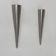Vintage wall light pair, metal, France, 1980.