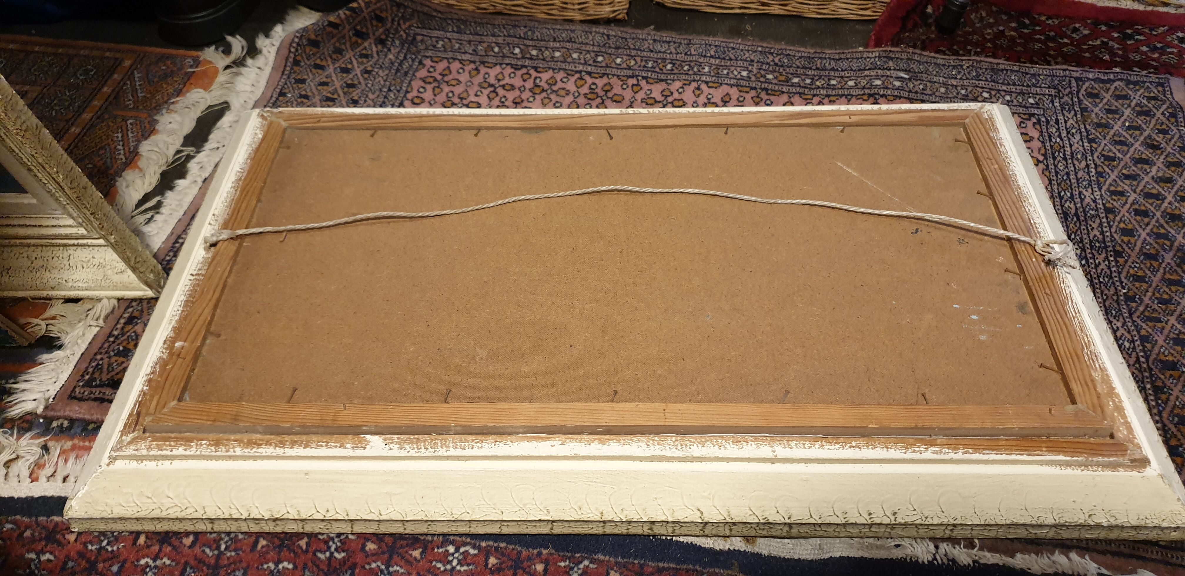 Pastoral painting oil on panel