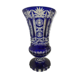Cut crystal vase